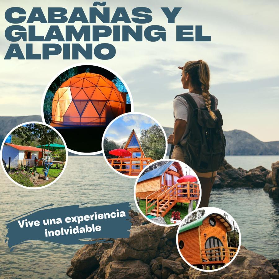 El Alpino Cabana Glamping & Camping Hotel Guatavita Exterior photo