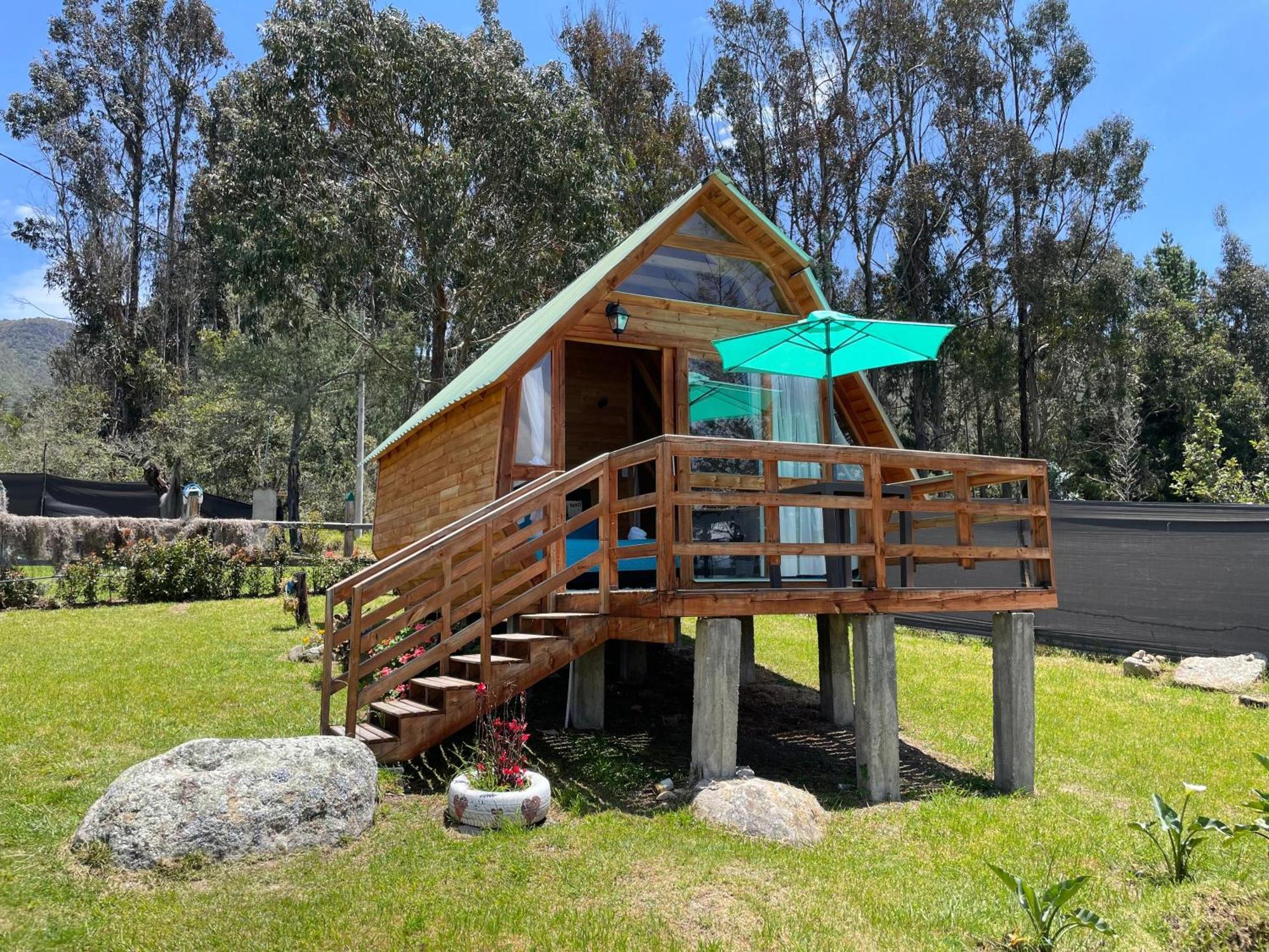 El Alpino Cabana Glamping & Camping Hotel Guatavita Exterior photo