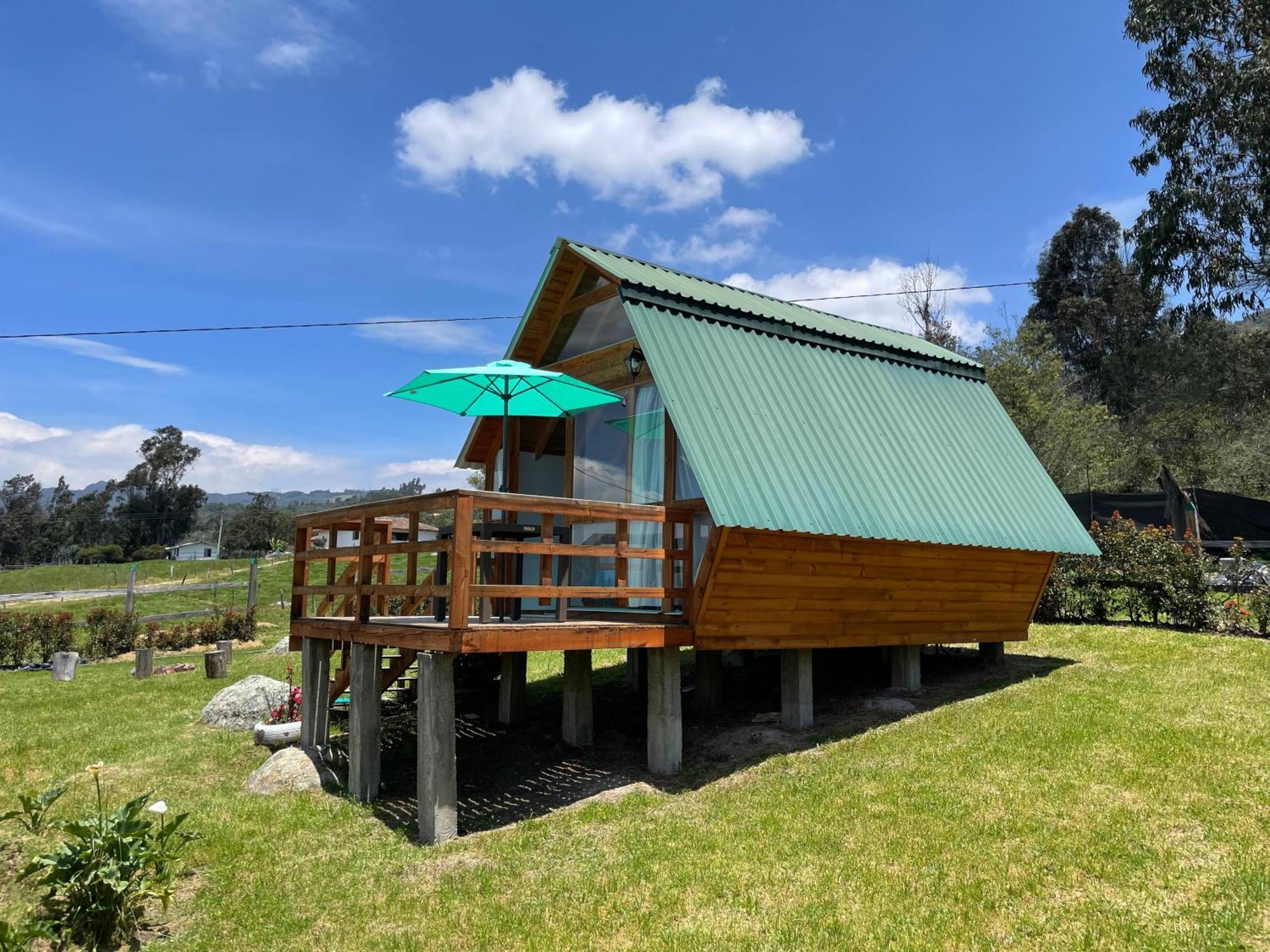 El Alpino Cabana Glamping & Camping Hotel Guatavita Exterior photo