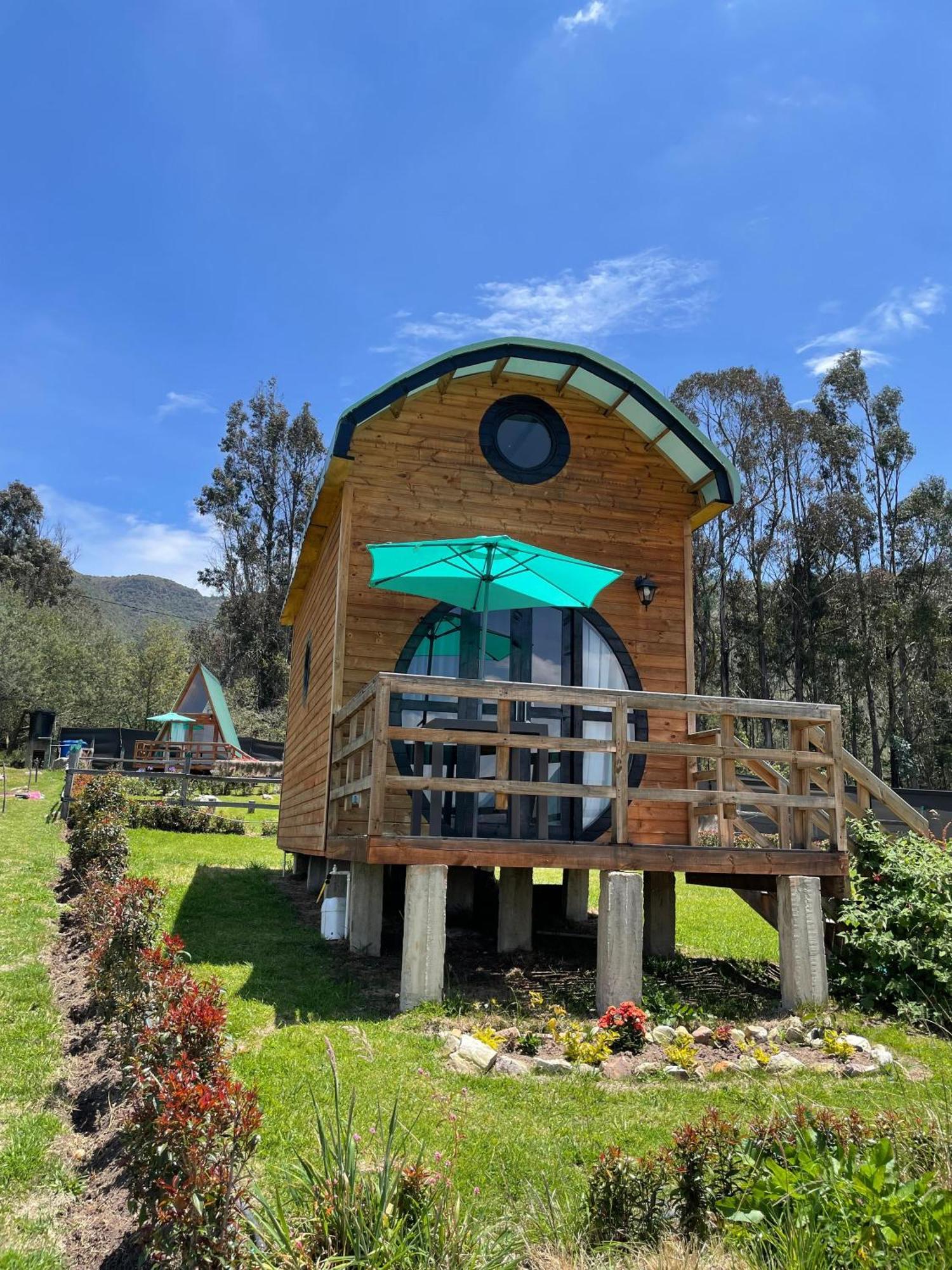 El Alpino Cabana Glamping & Camping Hotel Guatavita Exterior photo